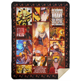 Naruto Blanket Supersoft Fleece Sherpa Throw Quilt for Bedroom Living Room MSHL Premium Mink Sherpa Blanket 60x80