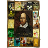 William Shakespeare Blanket copy