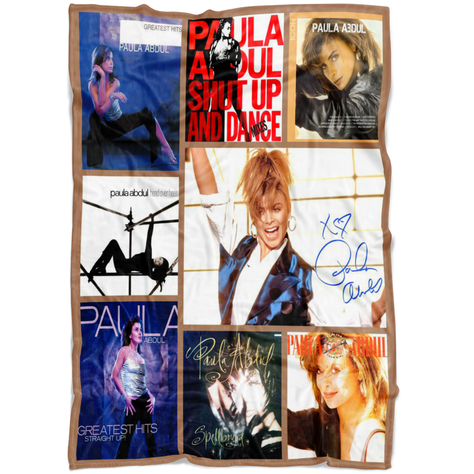 Paula Abdul Quilt Blanket