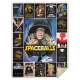 Spaceballs Blanket Spaceballs Movie Quilt Fleece Sherpa Blanket MSHL Premium Mink Sherpa Blanket 60x80
