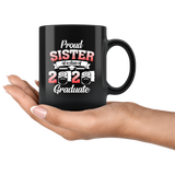 Proud Sister of A Class of 2020 Graduate Coffee Mug 11oz Senior 2020 Quarantine Coffee Mug Senior 2020 Quarantined Mug Senior Class of Class 2020 Mug - TL