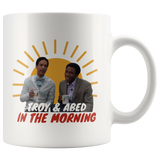 NBC TV Series Community Troy Troy and Abed in the Morning Coffee Mug Drinking 11oz - TL