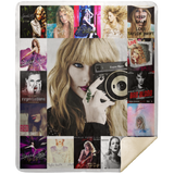 Taylor Swift Blanket, Taylor Swift Quilt, Fleece, Sherpa Blanket for Bedroom MSHM Premium Mink Sherpa Blanket 50x60