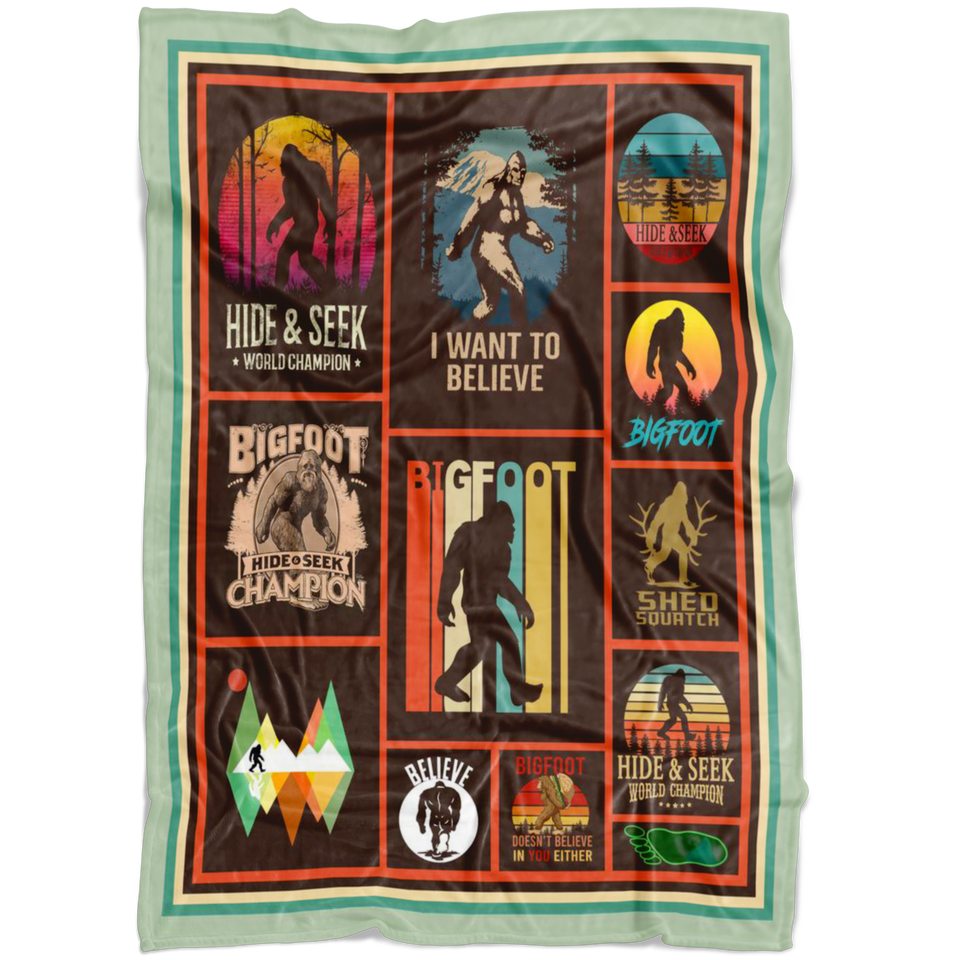 Bigfoot Camping Hike and Seek Champion