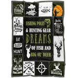 Hunting Fishing Blanket