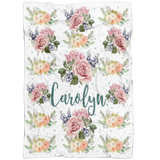 Coral and Mint Boho Floral