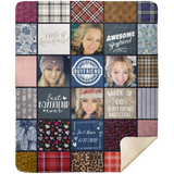 Zac & Mayra - MSHM Premium Mink Sherpa Blanket 50x60