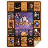 Halloweentown Blanket, Best Halloween Movies and TV Shows Quilt, Fleece, Sherpa - MSHL Premium Mink Sherpa Blanket 60x80