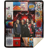 Red Hot Chili Peppers Anniversary Fleece, Sherpa Blanket, RHCP For Fans Blanket - MSHM Premium Mink Sherpa Blanket 50x60