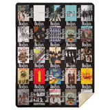 The Beatles Albums 06 Blanket Quilt Fleece Sherpa for Bedroom Living Room - MSHL Premium Mink Sherpa Blanket 60x80