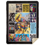 The Beatles Quote Blanket The Beatles For Fans Quilt Fleece Sherpa Throw Blanket - MSHL Premium Mink Sherpa Blanket 60x80