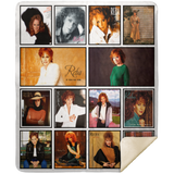 Reba McEntire Blanket, Reba McEntire Fleece, Sherpa Blanket Gift Ideas - MSHM Premium Mink Sherpa Blanket 50x60