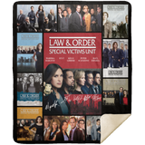 Law & Order Special Victims Unit Blanket, TV Series Fleece, Sherpa Blanket V2 MSHM Premium Mink Sherpa Blanket 50x60