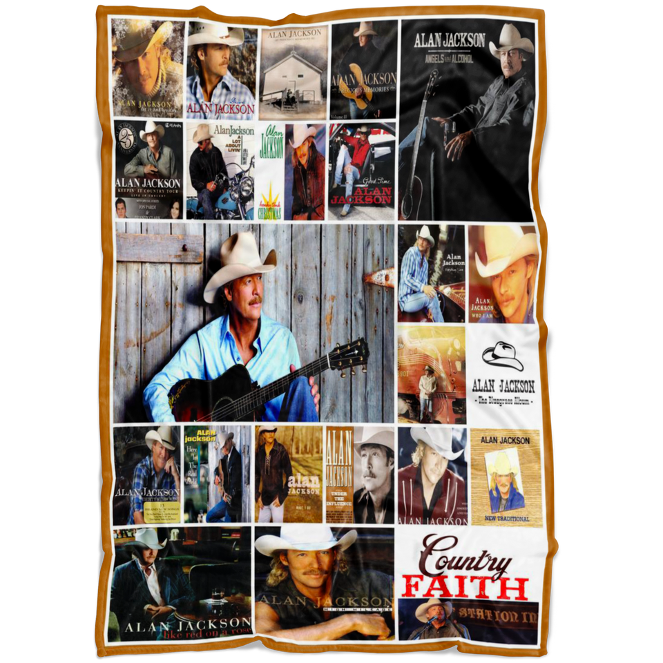 Alan Jackson #Bjan-2 3D Quilt
