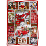 Christmas Cat Blanket