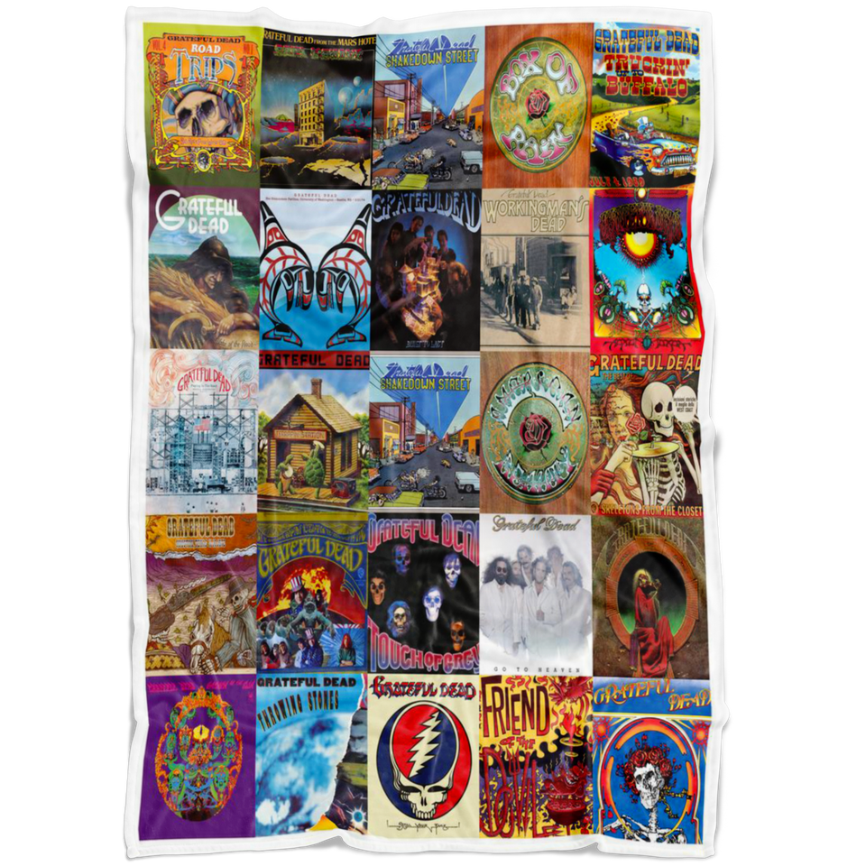 Grateful Dead Albums Quilt