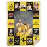 It's Always Sunny in Philadelphia Blanket, Quilt, Fleece, Sherpa Blanket MSHL Premium Mink Sherpa Blanket 60x80