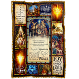 Joy To The World The Lord Is Come Blanket