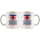 Cthulhu 2020 No Lives Matter Coffee Mug, Cthulhu Coffee Mug, Cthulhu Mythos Cup, Miskatonic University, Call of Cthulhu, Lovecraft Fan Gift Coffee Mu - TL