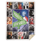 Miracle on 34th Street Blanket Christmas Movie Quilt Fleece Sherpa -MSHL Premium Mink Sherpa Blanket 60x80