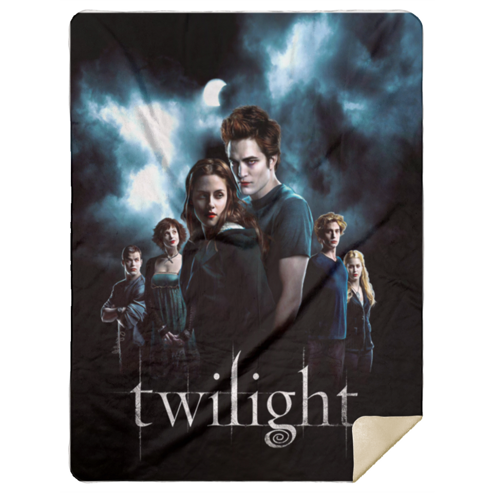 The Twilight Saga Sherpa Fleece Blanket, The Twilight Saga Blanket Quilt - MSHL Premium Mink Sherpa Blanket 60x80