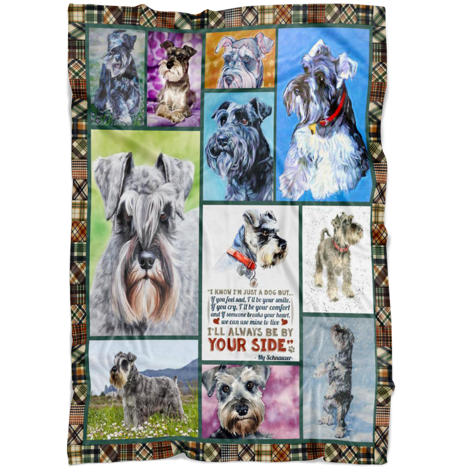 Miniature Schnauzer - Love By Paws Quilt copy