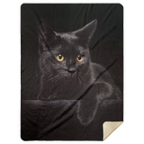 Black Cat Blanket - MSHL Premium Mink Sherpa Blanket 60x80