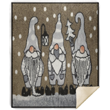 Christmas Gnomes Blanket Merry Christmas Quilt Fleece Sherpa Gift Idea - MSHM Premium Mink Sherpa Blanket 50x60