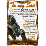 To My Son Blanket - Dinosaurs
