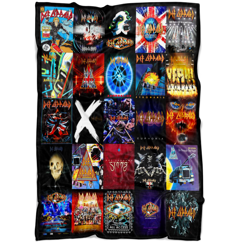 Def Leppard Blanket