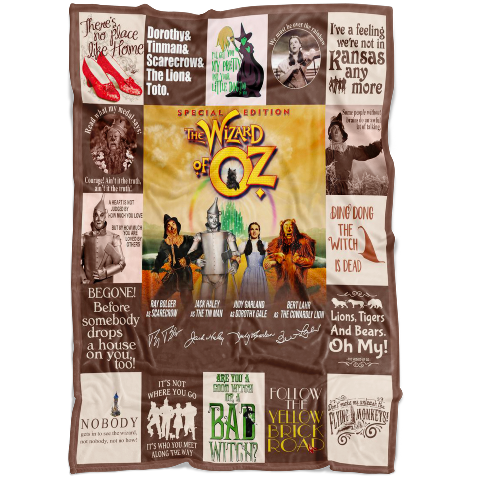 The Wizard Of Oz V4 Blanket
