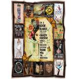 I'm That Girl Who Loves Books Blanket