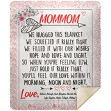Julissa,Aaleayh,Josh,Kingston,Mariah,Mason,Myla,Lyla,Kayden,Amais,Taliyah,Ashton - MSHM Premium Mink Sherpa Blanket 50x60