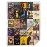 Neil Young Blanket, Rock and Roll Quilt, Fleece, Sherpa Blanket MSHL Premium Mink Sherpa Blanket 60x80
