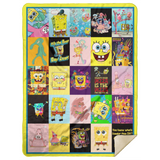 SpongeBob SquarePants Blanket, SpongeBob Fleece, Sherpa Blanket MSHL Premium Mink Sherpa Blanket 60x80