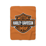 Harley - Davidson 3D Blanket, Harley - Davidson Quilt, Fleece, Sherpa Blanket - printitfy