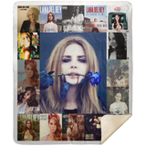Lana Del Rey Blanket Fleece Sherpa Throw Quilt Blanket for Bedroom Sofa MSHM Premium Mink Sherpa Blanket 50x60
