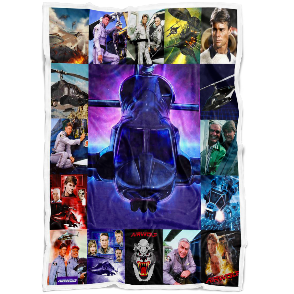 Airwolf Blanket