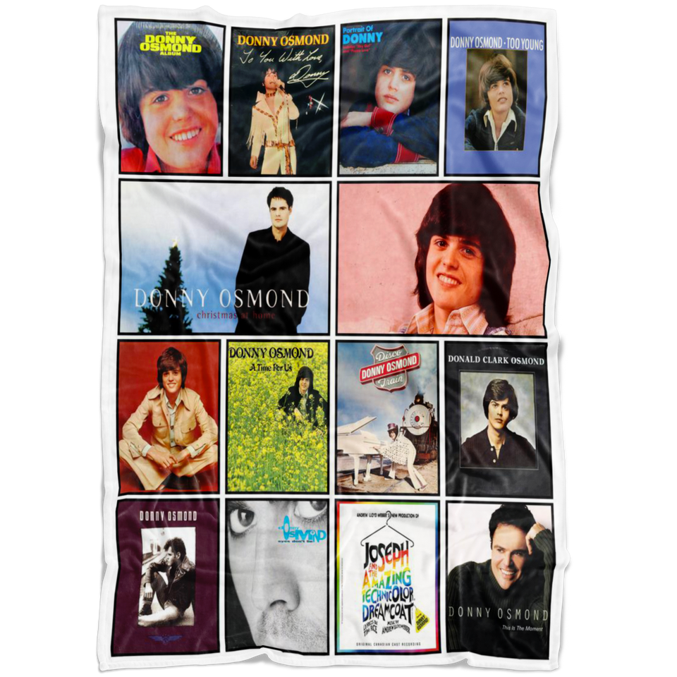 Donny Osmond Blanket