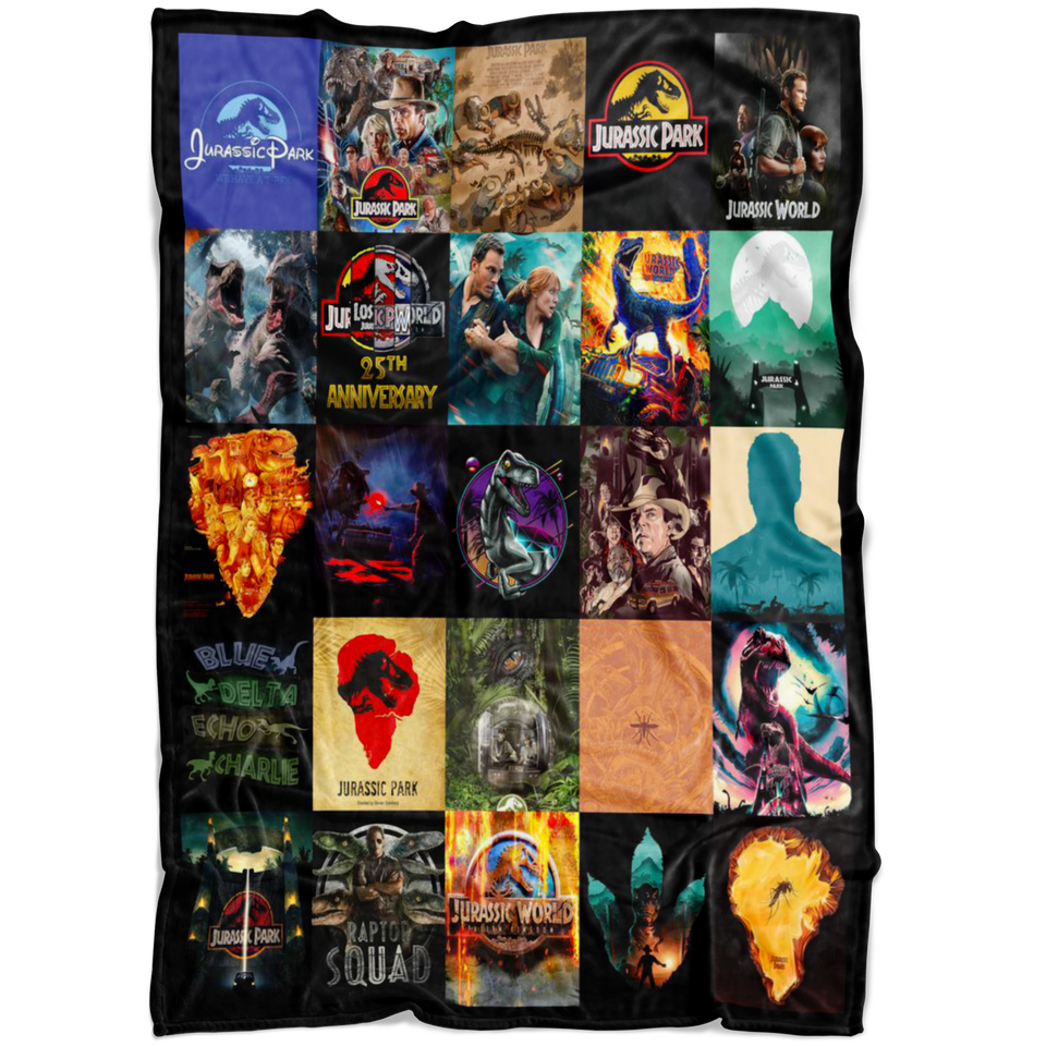 Jurassic Park Blanket copy