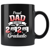 Proud Dad of A Class of 2020 Graduate Coffee Mug 11oz Senior 2020 Quarantine Coffee Mug Senior 2020 Quarantined Mug Senior Class of Class 2020 Mug - TL
