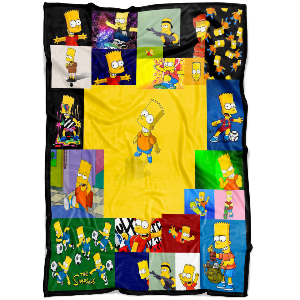 Bart Simpson Blanket