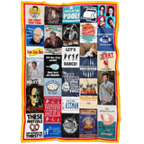 Seinfeld Quotes Collage Quilt