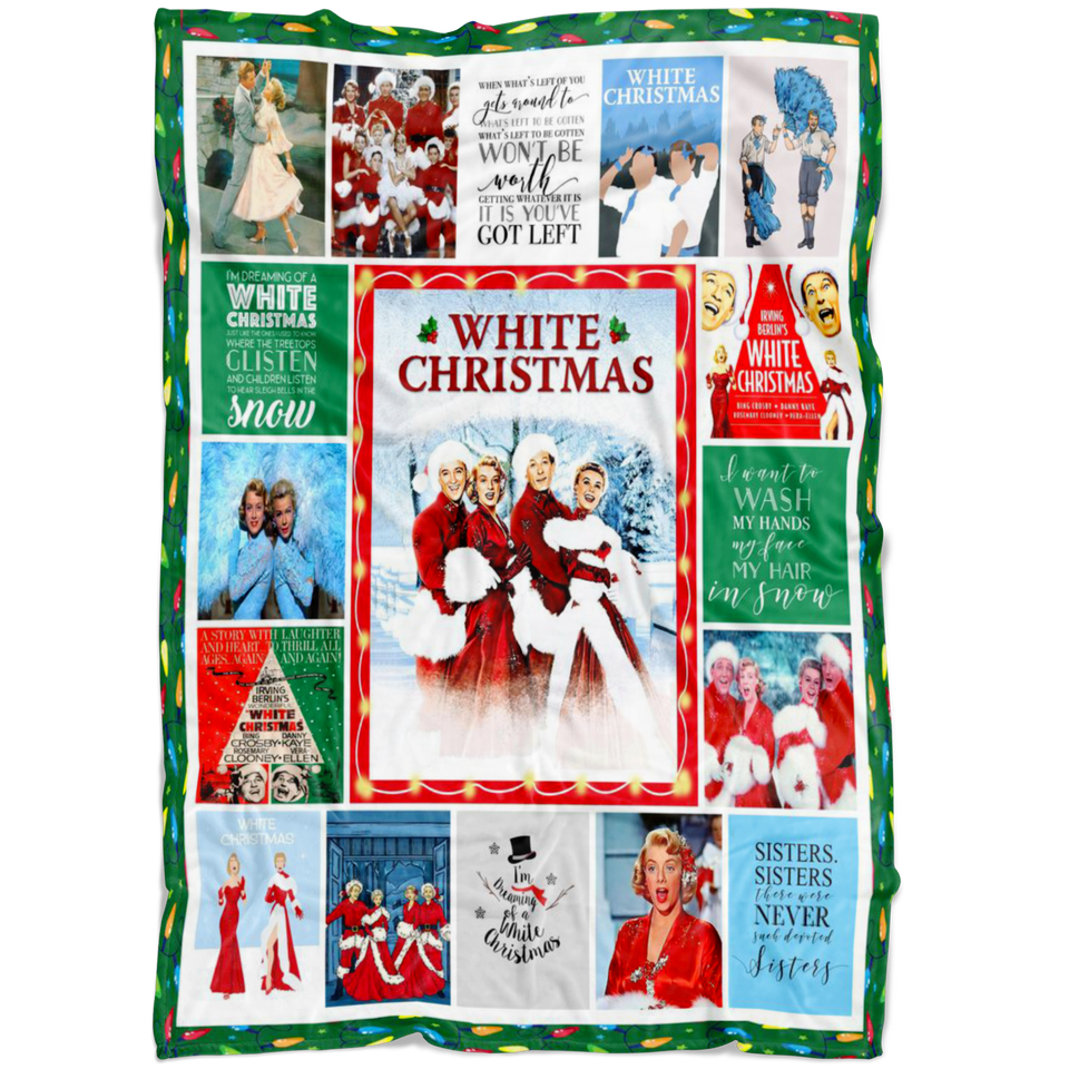 White Christmas Blanket