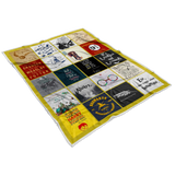 Harry Blanket Pottter Quilt - Harry-Pottter Blanket - Harry Fan Potter Blanket - Valentines Gift Idea for Men Women - Birthday Gift C (Cozy Plush Fleece 30"x40") (60"x50")  (80"x60") TL