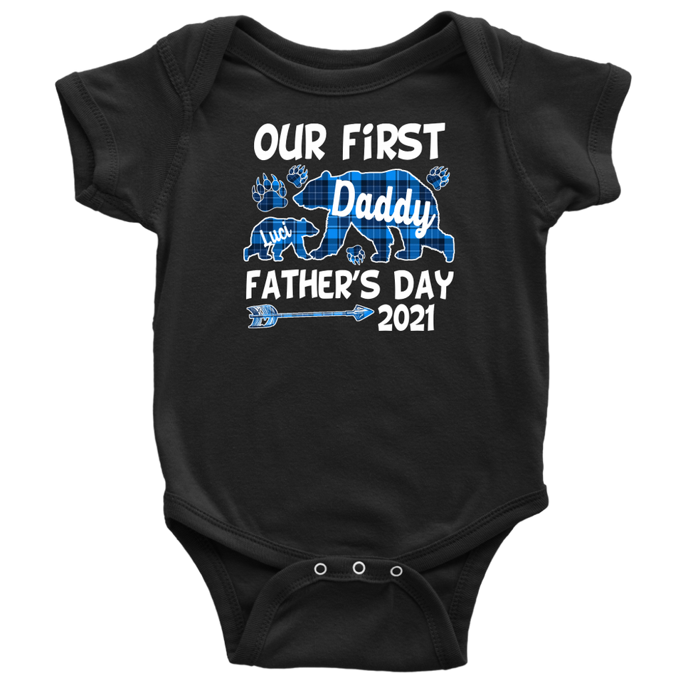 Black - Blue Bear