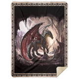 Dragon 3D Blanket, Dragon Lover Fleece, Sherpa Blanket MSHL Premium Mink Sherpa Blanket 60x80