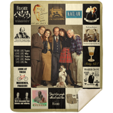Frasier Blanket, Frasier TV Series Fleece, Sherpa Blanket Gift Idea - MSHM Premium Mink Sherpa Blanket 50x60