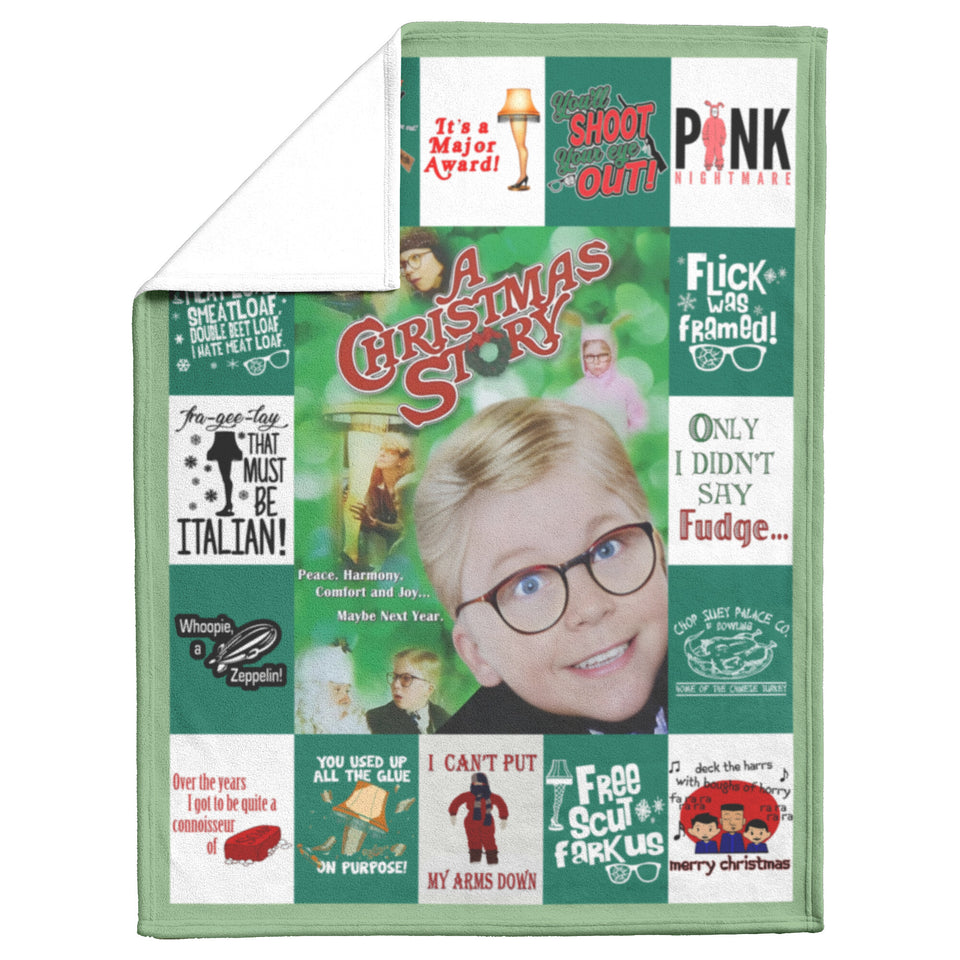 A Christmas Story Blanket