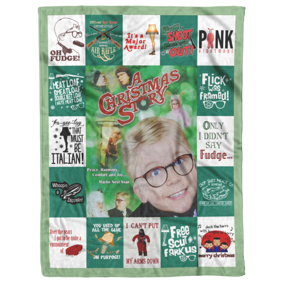 A Christmas Story Blanket